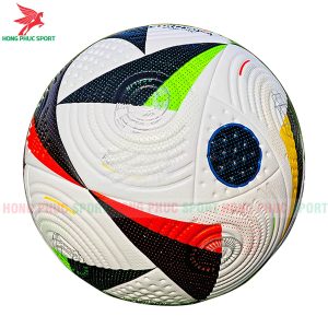 QUẢ BÓNG ĐÁ EURO 2024 ĐEN VÀNG XANH ĐỎ – DA PU CAO CẤP